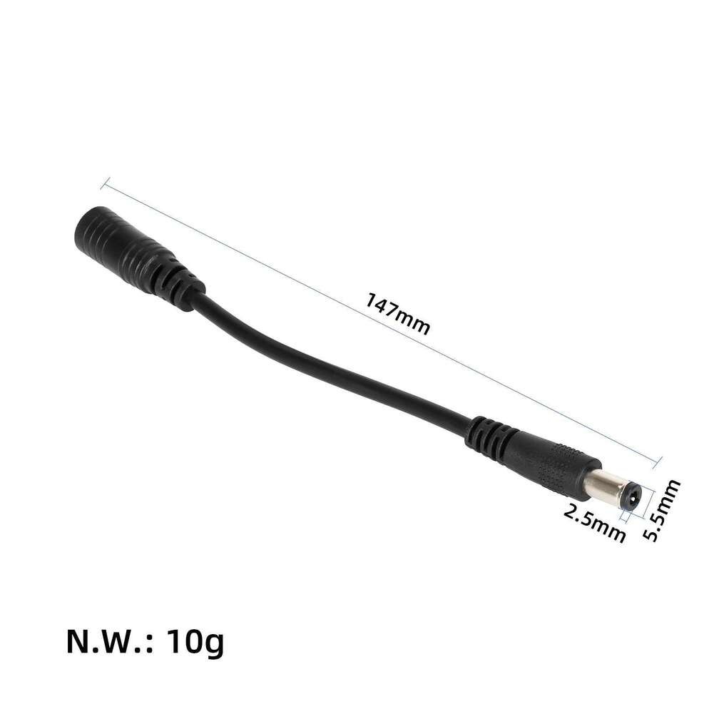 Charger Adapter Cable for DC2 1 to DC2 5 with Dual Aviation Connector Sizes - Picture 18 of 19