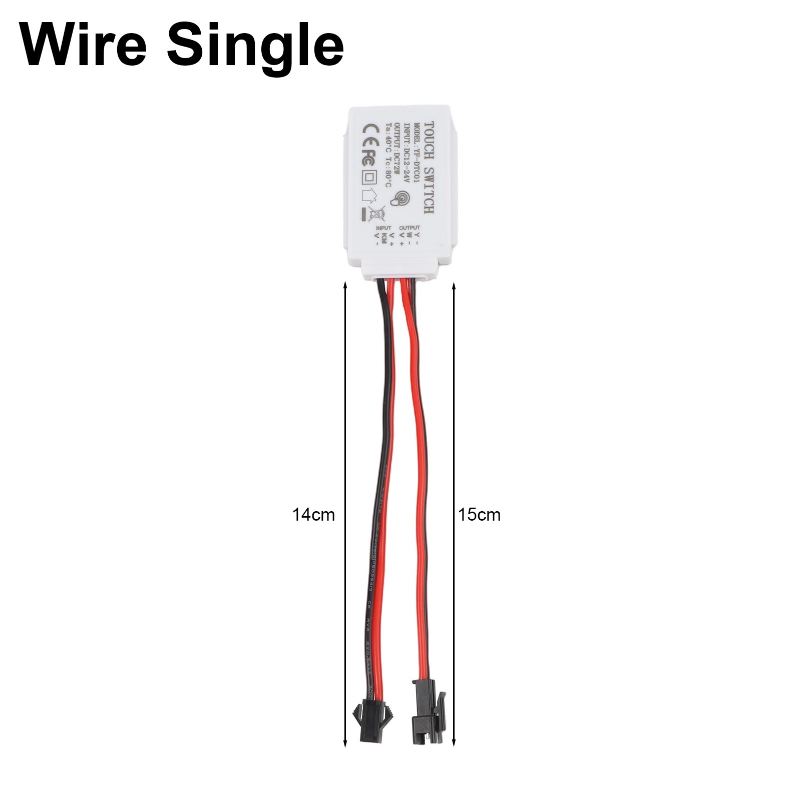 Touch Sensor Switch 12V 5A 60W LED Single Button for Bathroom Mirror Lights - Picture 42 of 45
