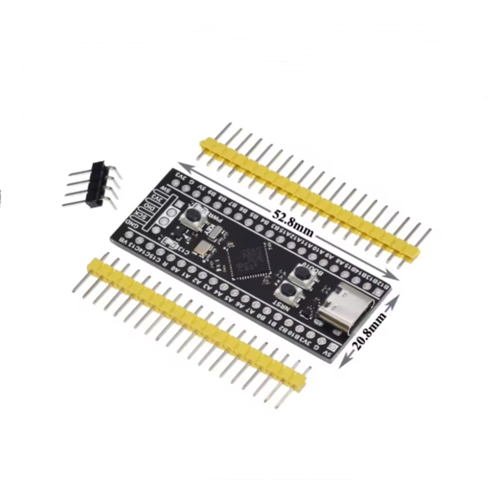 STM32F401CCU6 Embedded Learning Board with BOOT Settings and MicroPython
