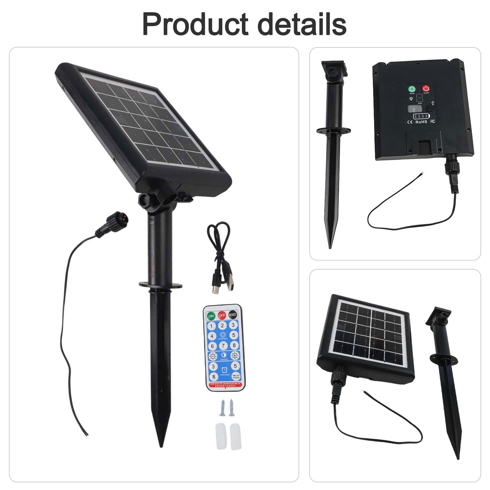 Reliable Solar Light Control Box for 3 7V 24V with User Friendly Design