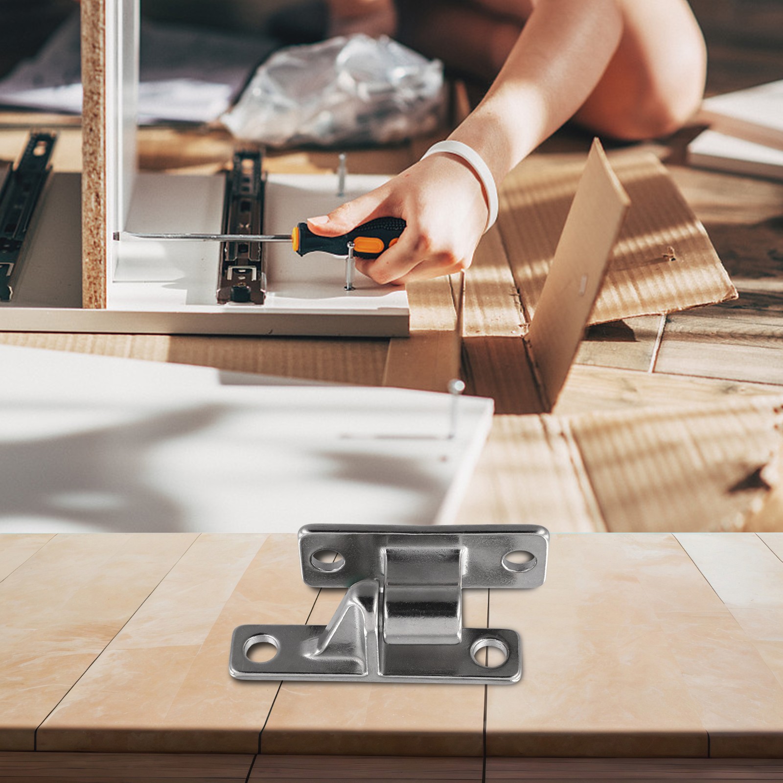 Heavy Duty 12 Pcs Stainless Steel Gate Hinges with Robust Load Capacity