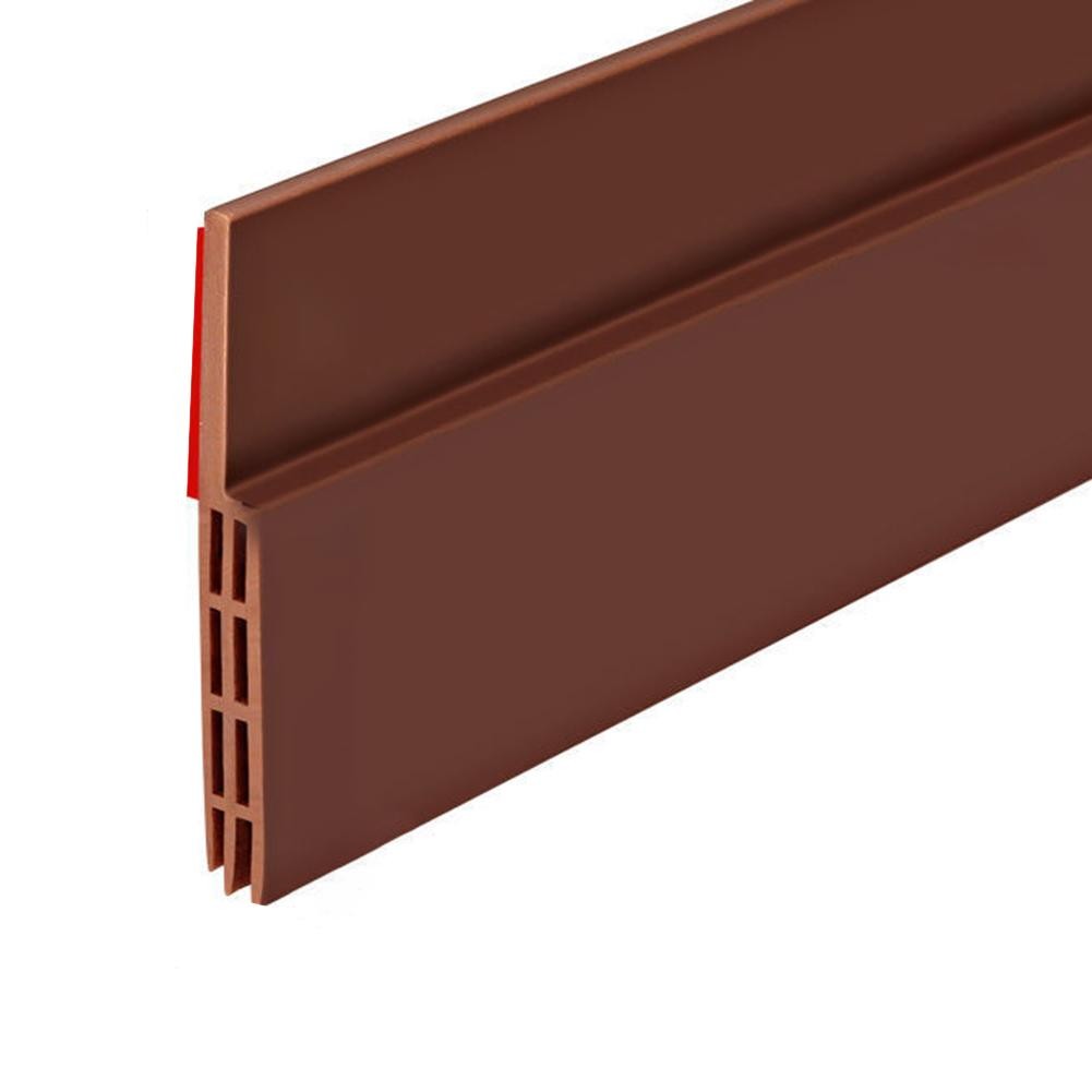 Door Sweep Seal Adjustable Silicone Draft Stopper for Noise and Weather Blocker - Picture 10 of 14