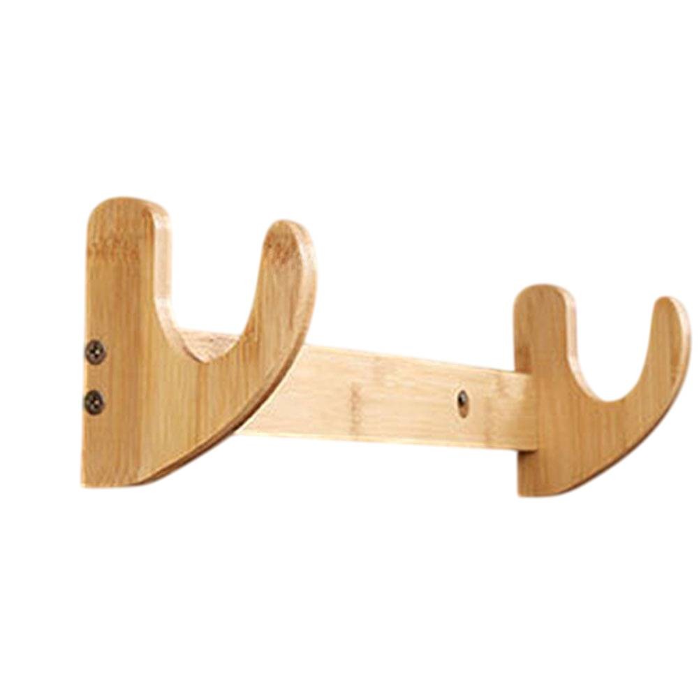 Wooden Wall Mounted Fishing Rod Rack Horizontal Holder for Fishing Gear
