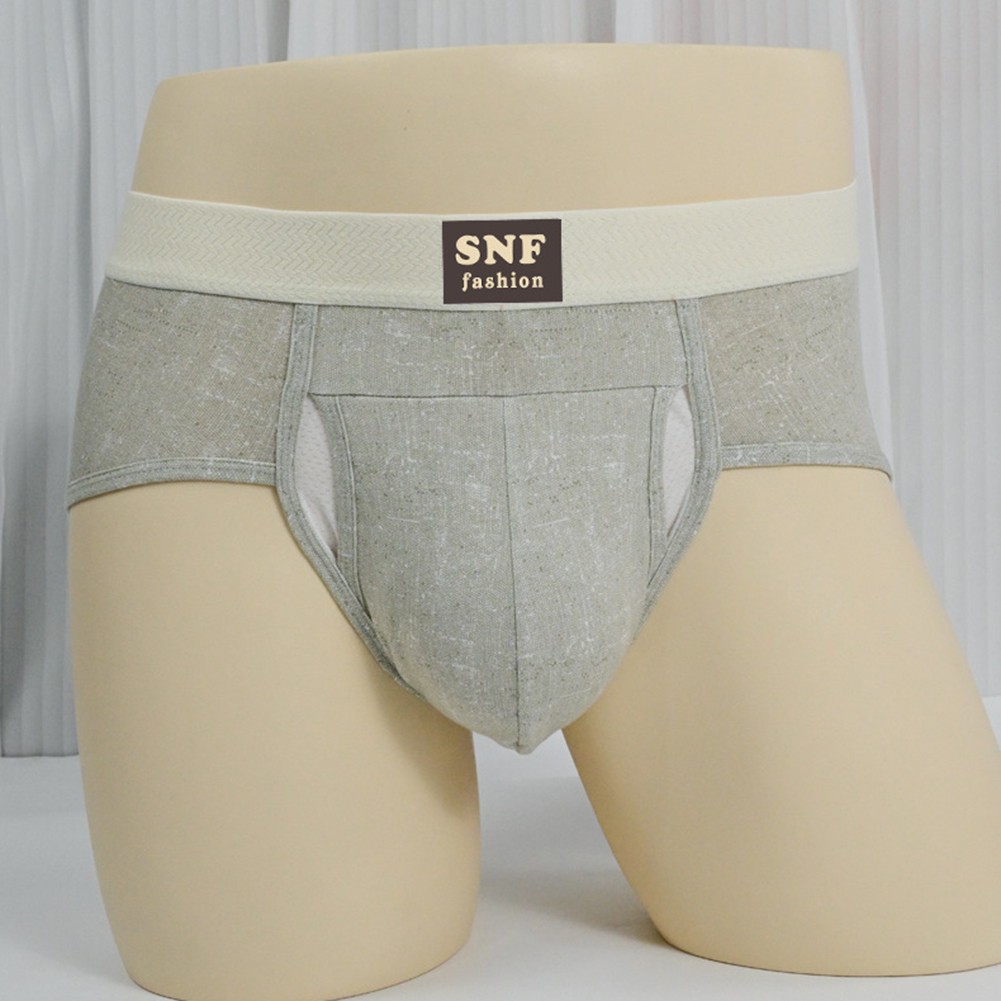 Mens Cotton Boxer Briefs Breathable Underwear Pouch Trunks Classic Style - Picture 25 of 29