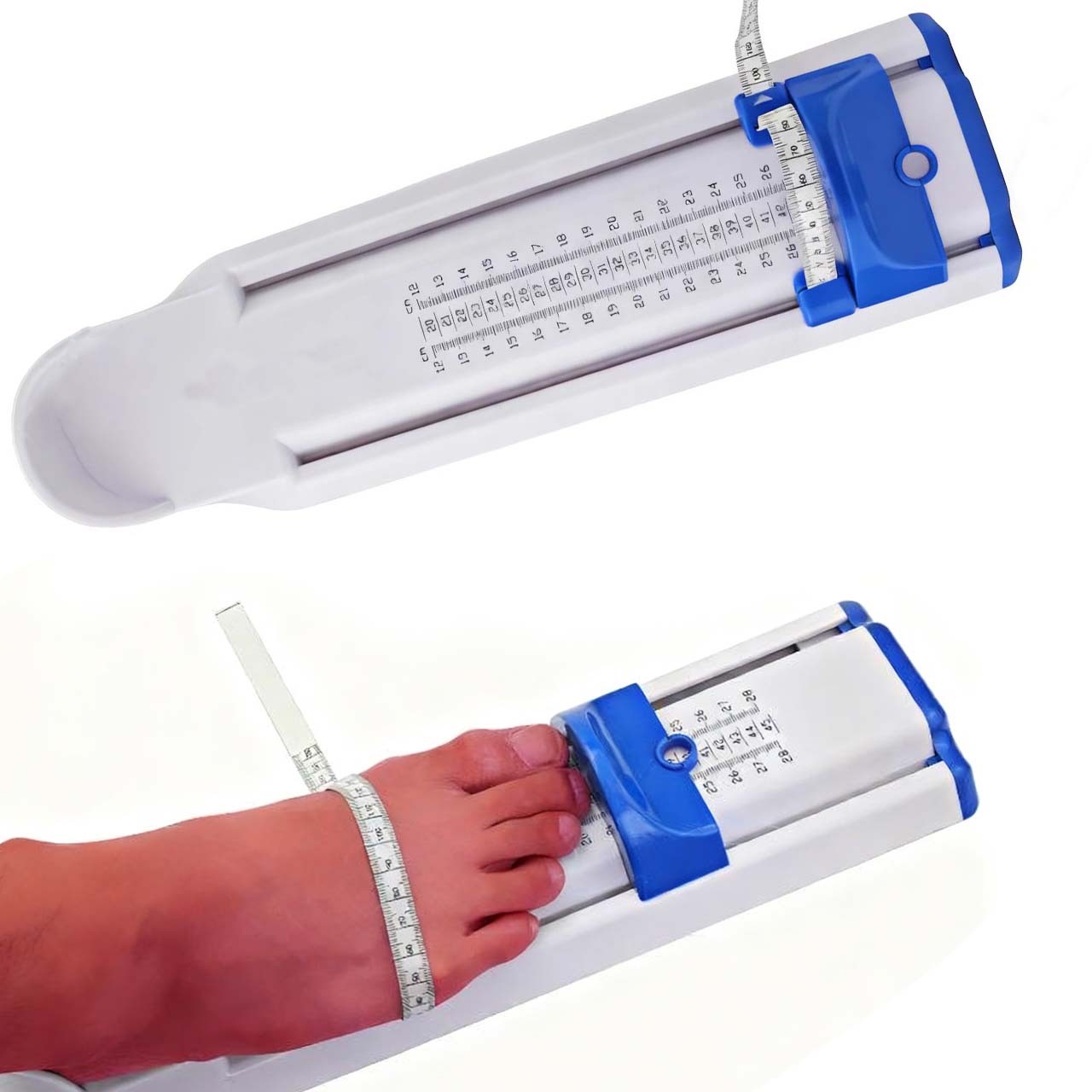 Shoe Size Foot Measuring Gauge Ruler Tool for Adults and Children 120 to 280 mm - Picture 15 of 24