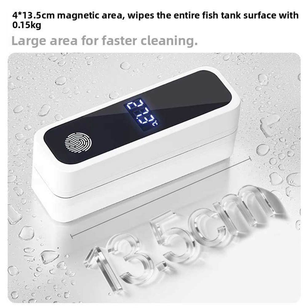 Fish Tank Magnetic Cleaning Brush with Temperature Sensor and Digital Screen - Picture 26 of 40