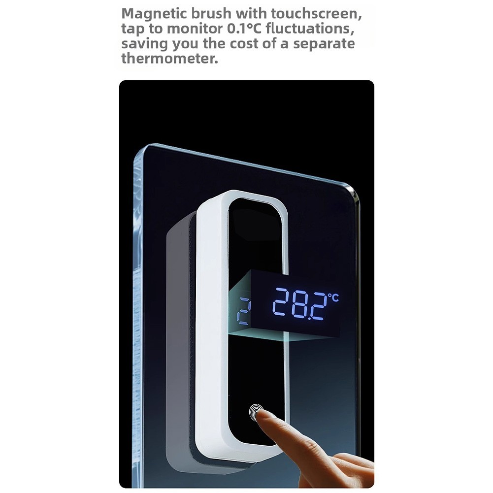 Fish Tank Magnetic Cleaning Brush with Temperature Sensor and Digital Screen - Picture 31 of 40