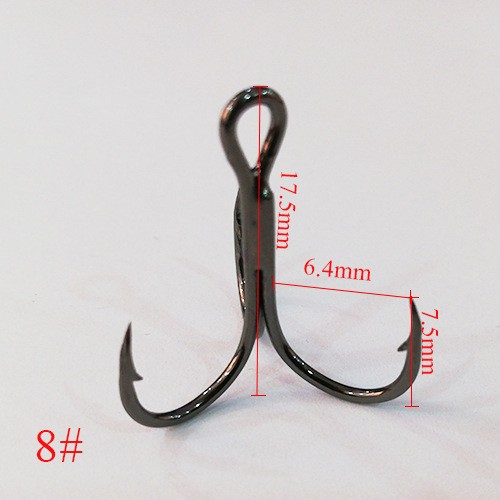 High Carbon Steel Hooks Enhanced Hookset Efficiency Fish Penetration Technology - Picture 14 of 15