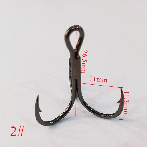 High Carbon Steel Hooks Enhanced Hookset Efficiency Fish Penetration Technology - Picture 11 of 15