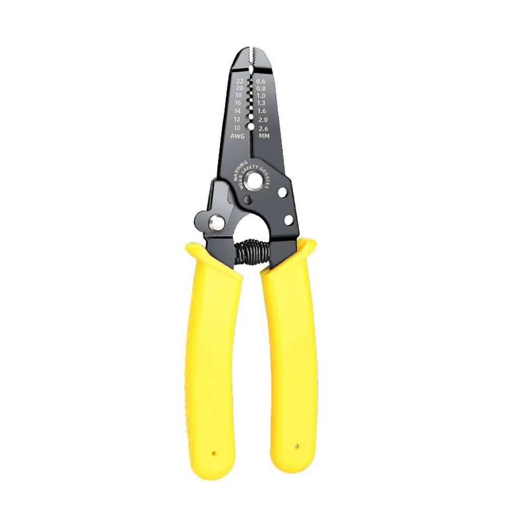 Professional Electrical Wire Stripping Pliers with Cut Crimp and Strip