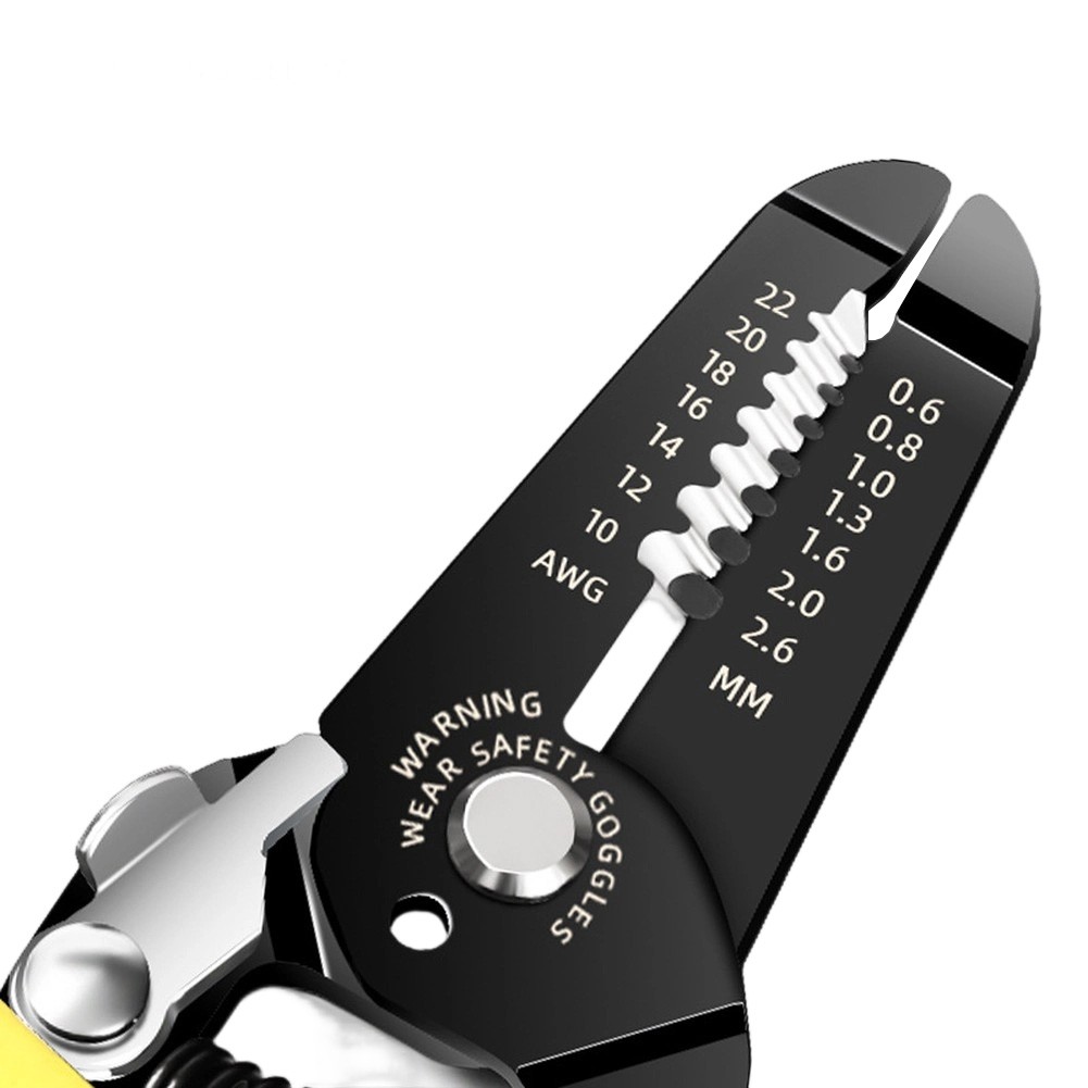 Professional Electrical Wire Stripping Pliers with Cut Crimp and Strip