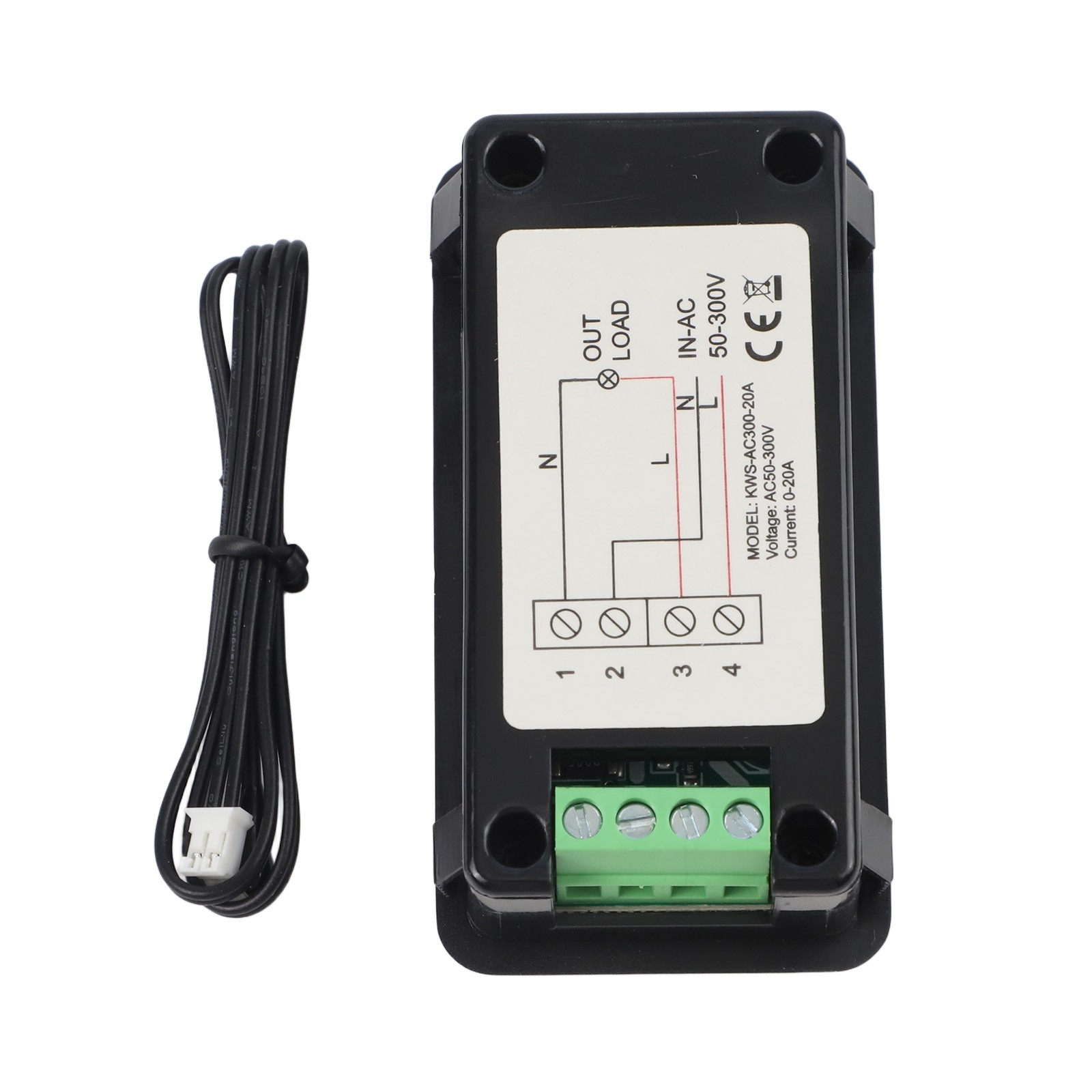 KWSAC300 AC USB Tester Voltmeter Amperemeter Power Meter with Energy Timer