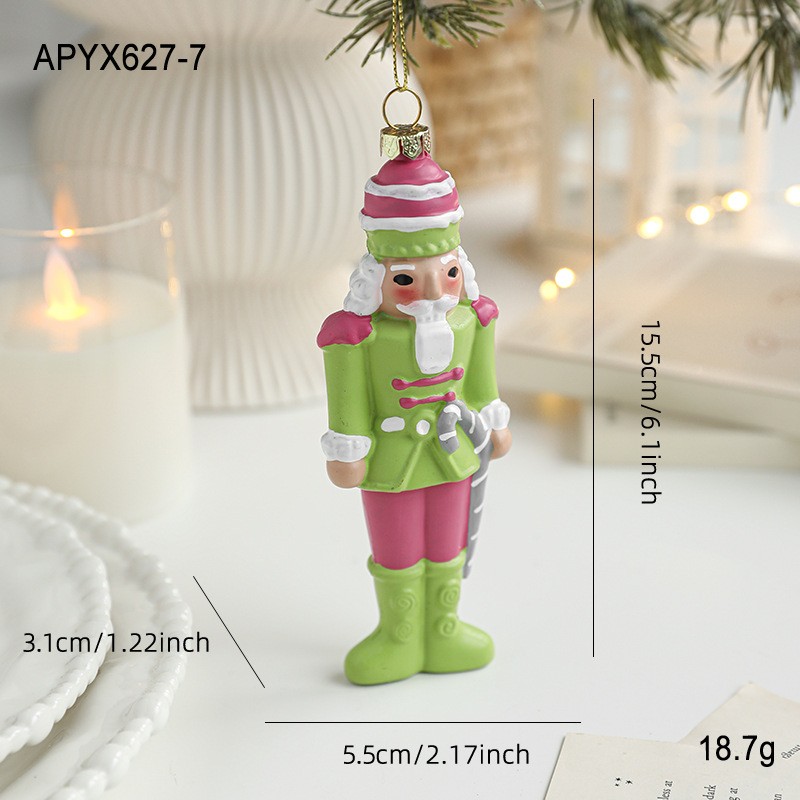 Bunter Nussknacker Christbaumschmuck - perfektes Weihnachtsgeschenk & Deko! - Bild 26 von 38