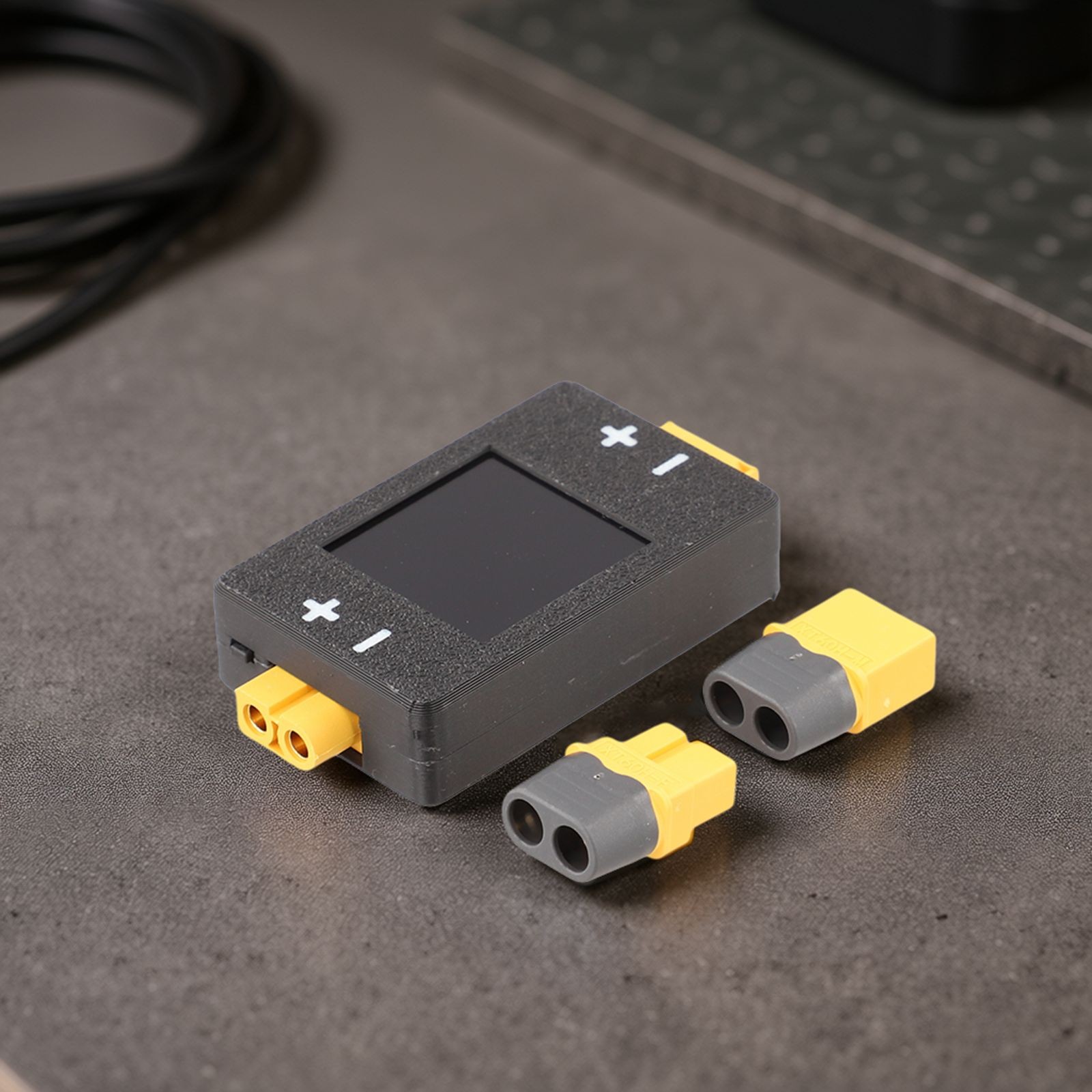 Aircraft Model Power Meter for Accurate Voltage and Current Measurement