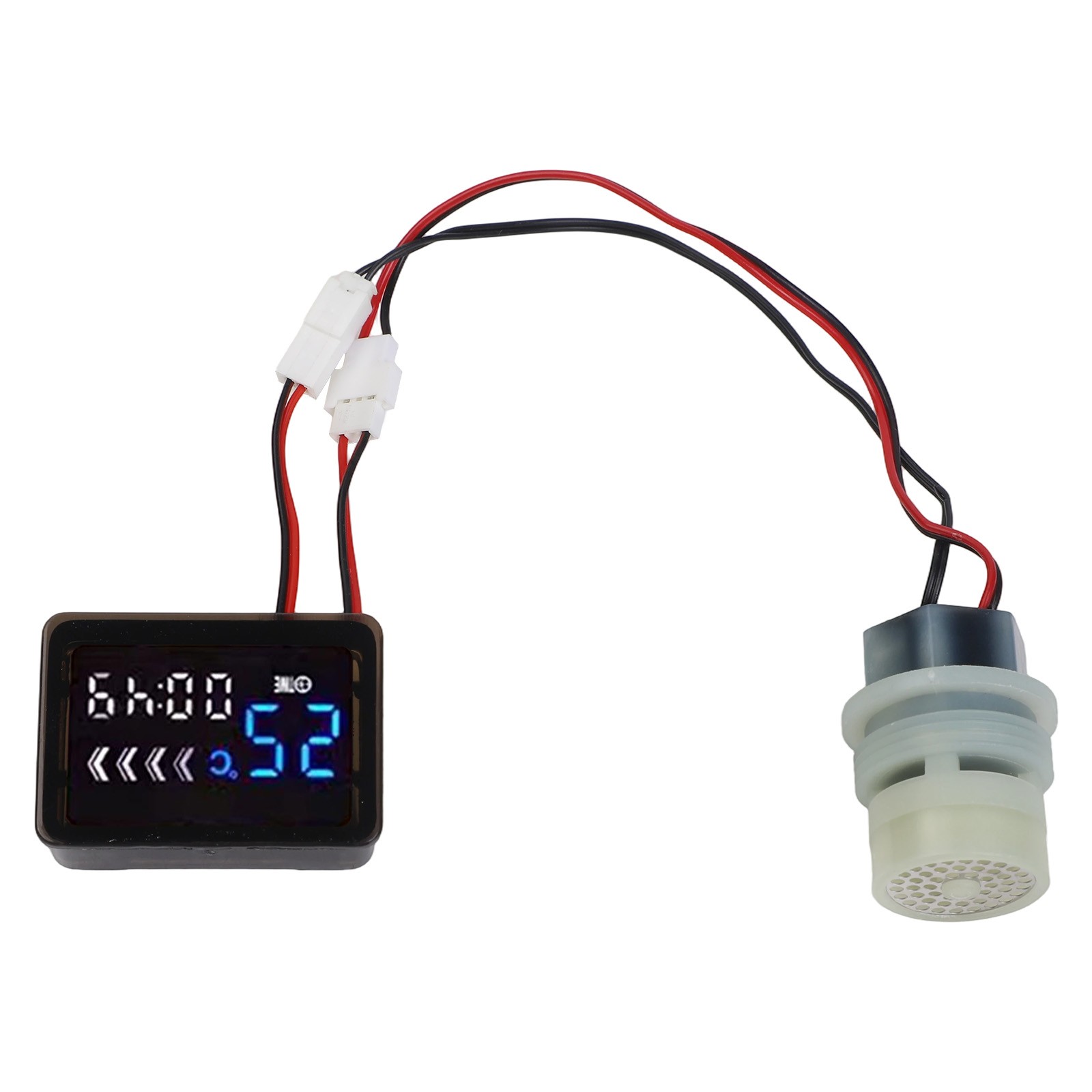 Shower Head Digital Temperature Display with Built in Motor Power Generator