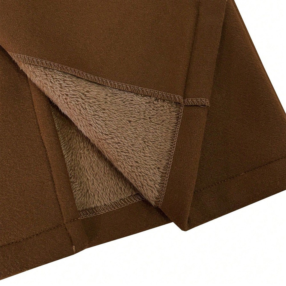 Mens Winter Jacket Double Breasted Closure 96% Polyester 4% Spandex Autumn - Picture 21 of 27