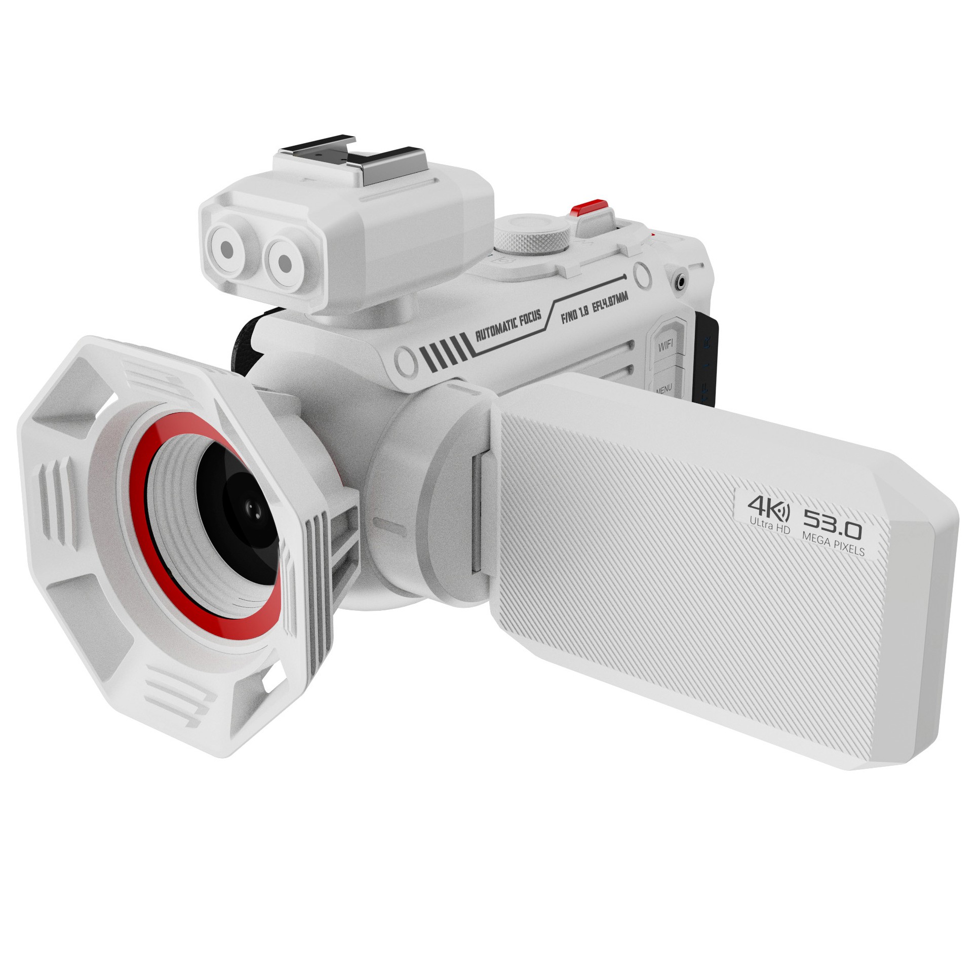 WiFi 4K UHD For Camcorder with 50X Optical Zoom and 53MP High Resolution - Picture 7 of 10