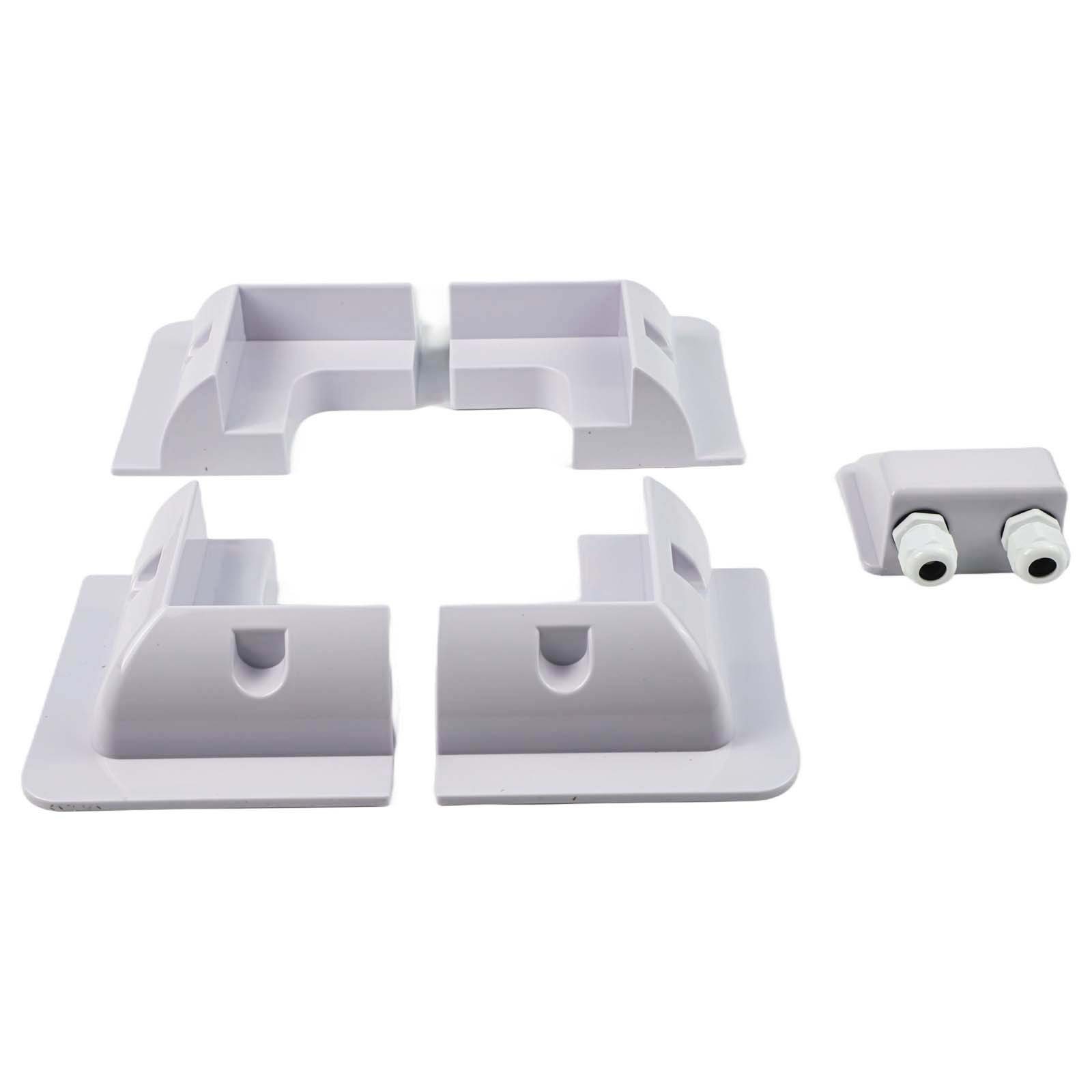 5 Piece UV Resistant Solar Bracket Kit Suitable for Various Outdoor Uses