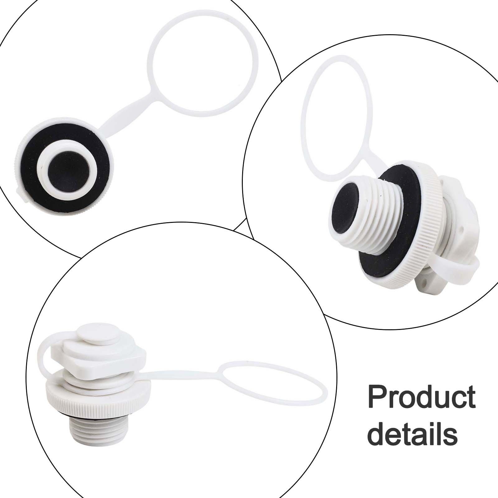 Best Sell Brand New Air Cap Screw Valve Valve For Vegas PVC White/black - Picture 46 of 67