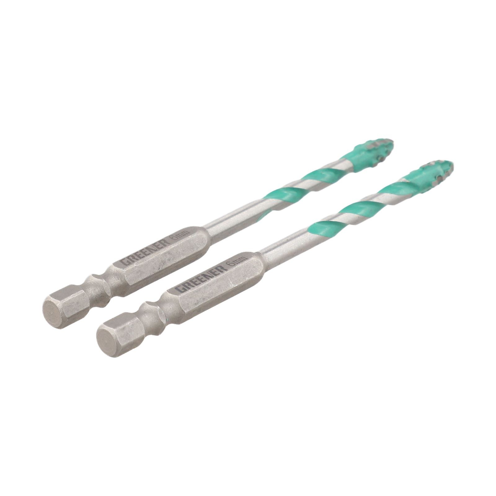 2PC Drill Bits for Glass Wood Metal Tiles Enhanced Performance Options