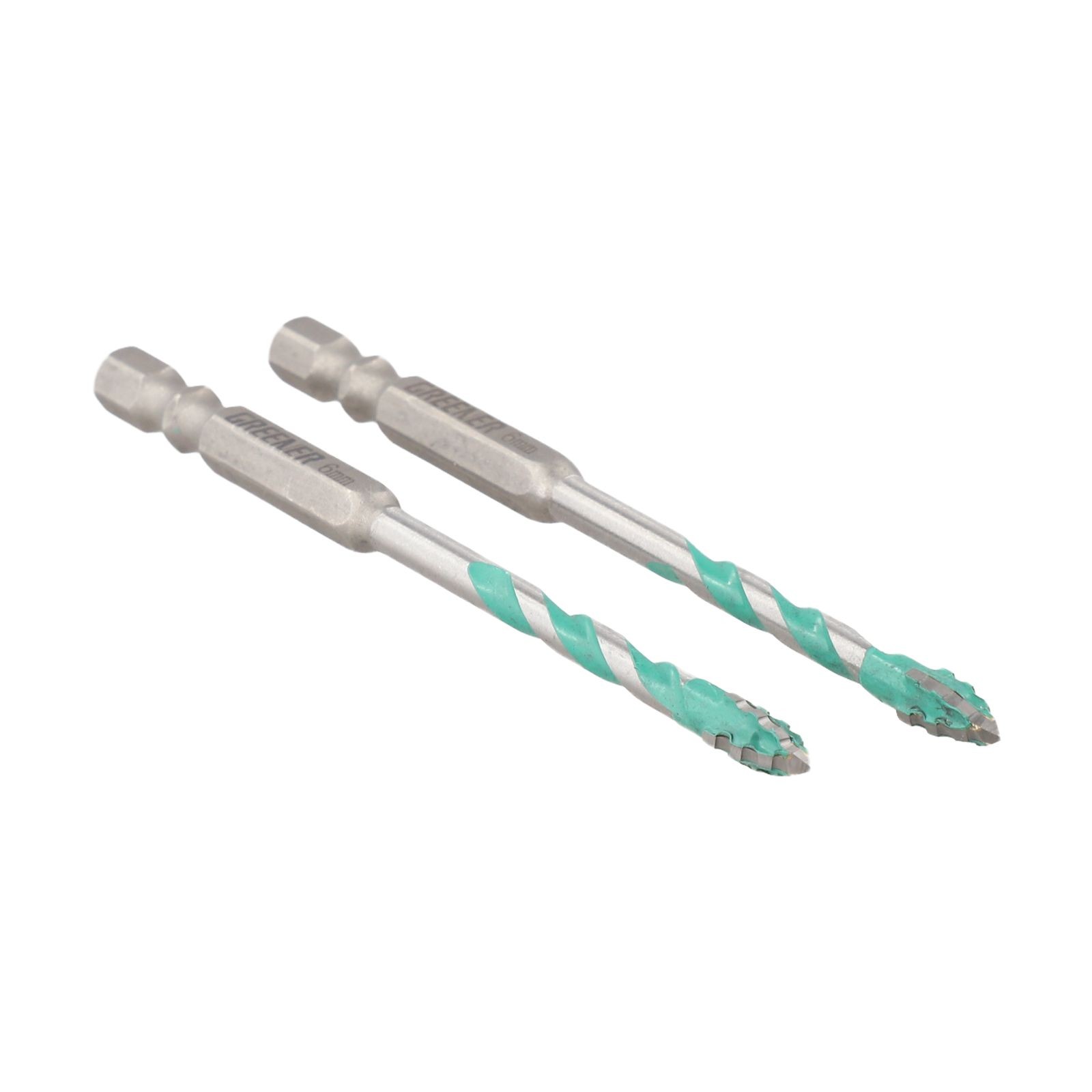 2PC Drill Bits for Glass Wood Metal Tiles Enhanced Performance Options