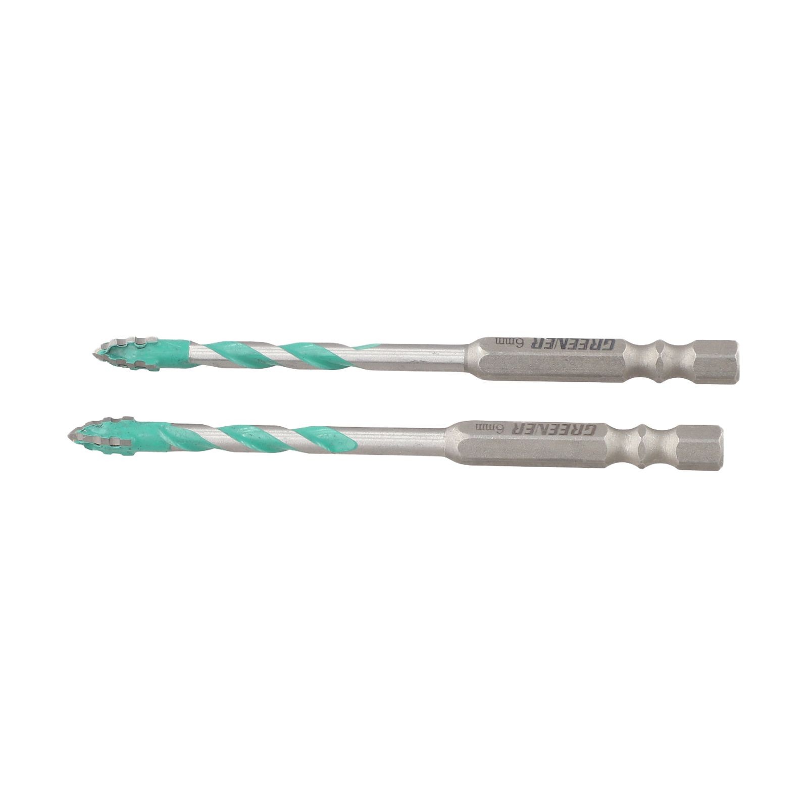 2PC Drill Bits for Glass Wood Metal Tiles Enhanced Performance Options