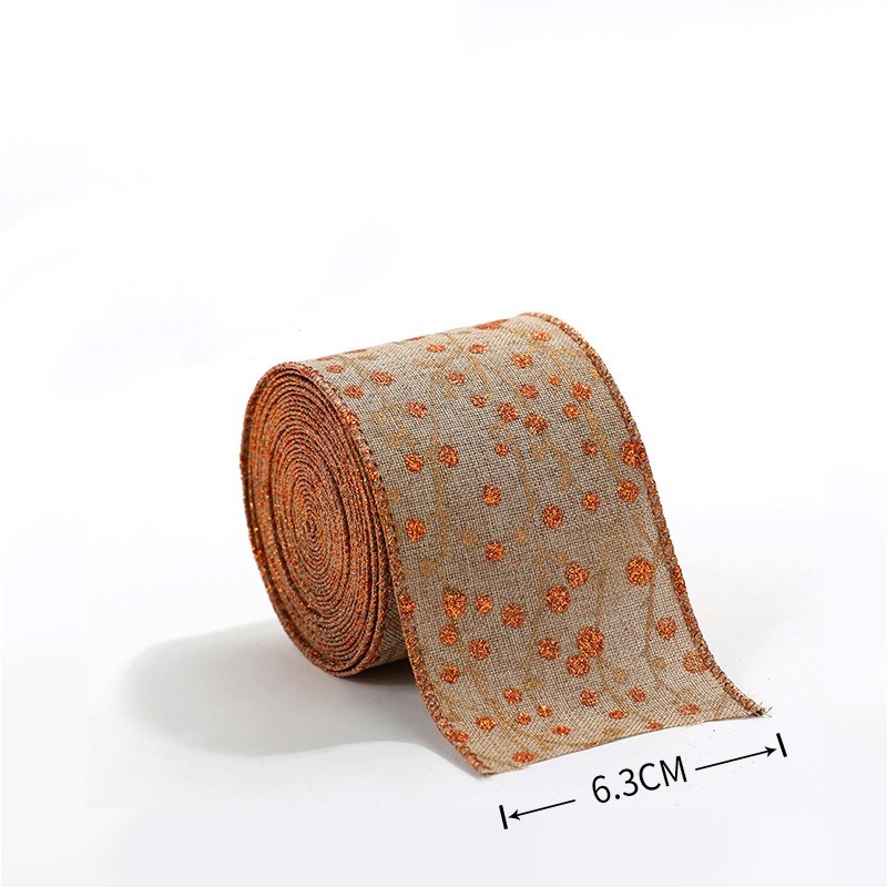200 by 6 3cm Cloth Ribbon for Wrapping For Presents and Crafting Holiday Bows - Picture 17 of 18