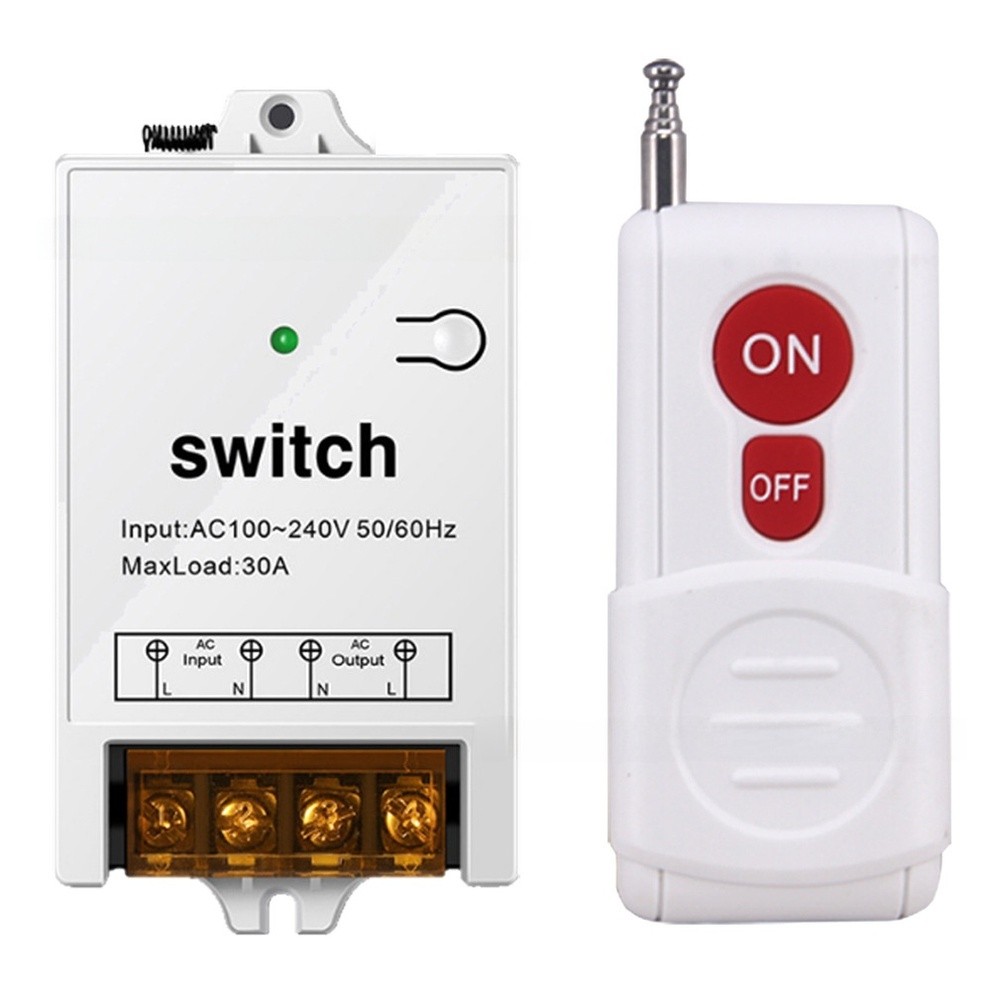 Wireless RF Remote Switch 30A AC 100 240 Volt Single Channel 500 Meter - Picture 14 of 14