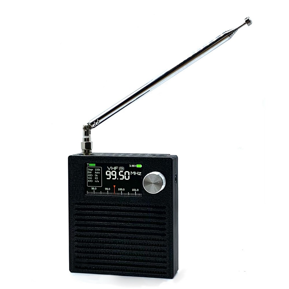 For MINI SI4732 Radio with 1.9 inch IPS HD Display and 5W LouFor DSPeaker