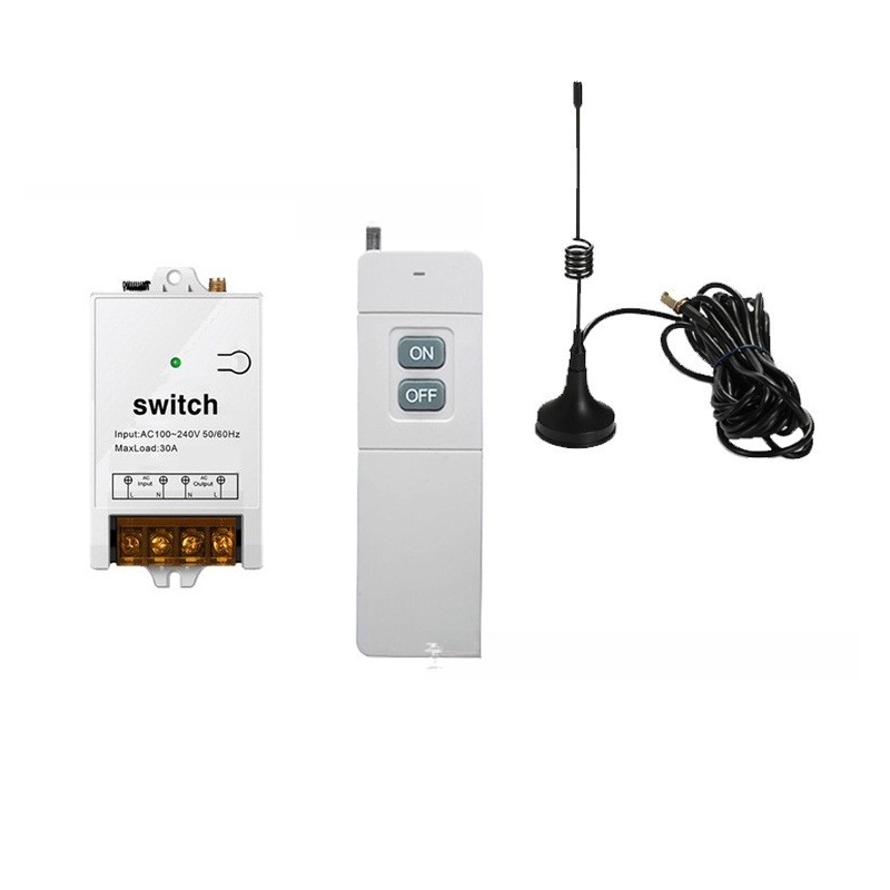 Wireless Remote Control Switch 30A 100 240V AC RF433MHz for Industrial Use - Picture 13 of 13