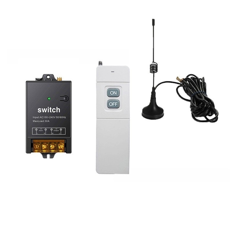 Wireless Remote Control Switch 30A 100 240V AC RF433MHz for Industrial Use - Picture 12 of 13