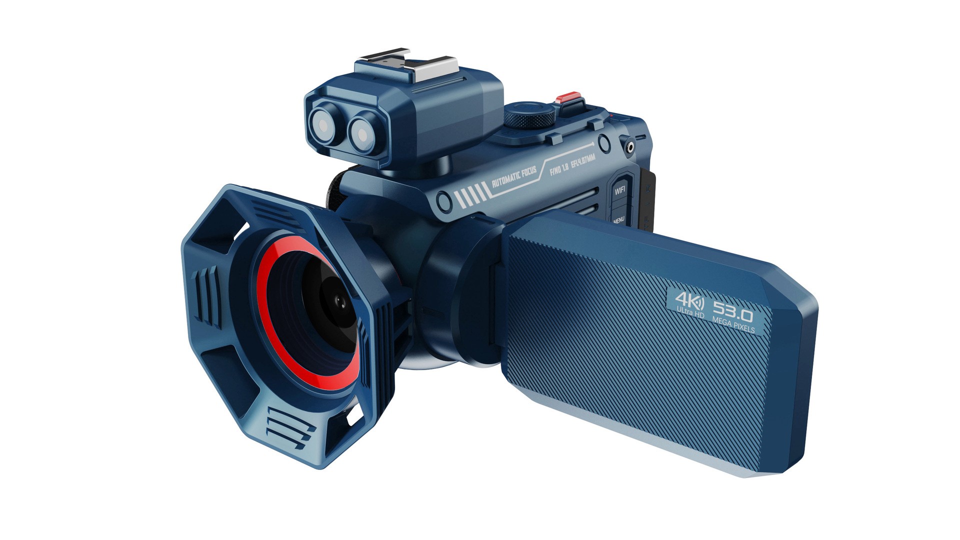 WiFi 4K UHD For Camcorder with 50X Optical Zoom and 53MP High Resolution - Picture 8 of 10