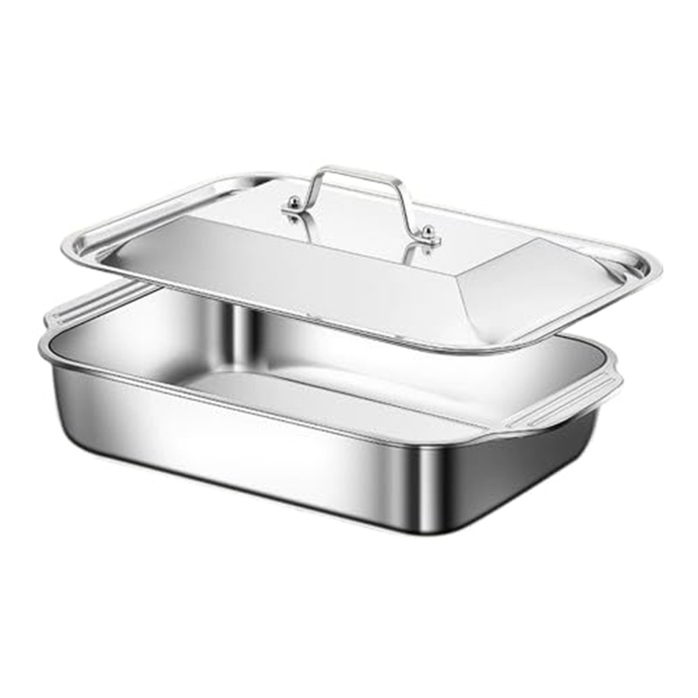 Functional Accessory Stainless Steel Tray Cooking Tray Lightweight Design