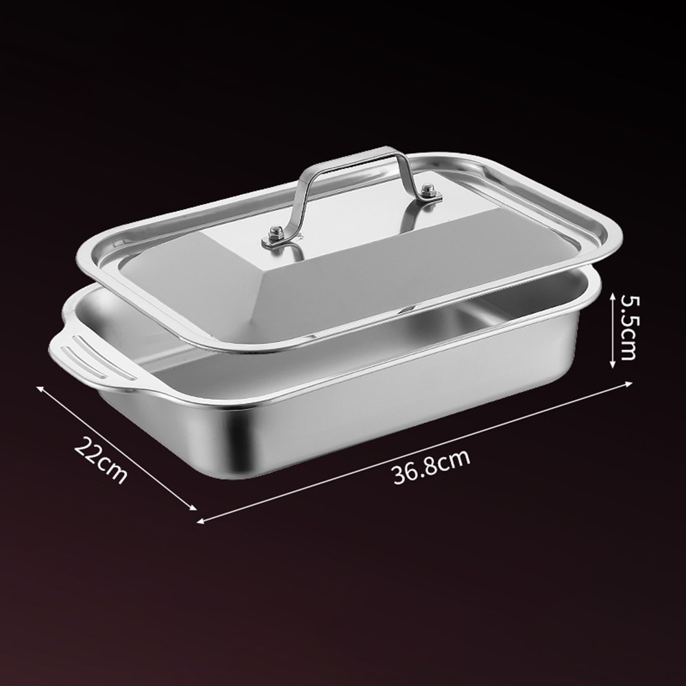 Functional Accessory Stainless Steel Tray Elegant Appearance Heat Retention