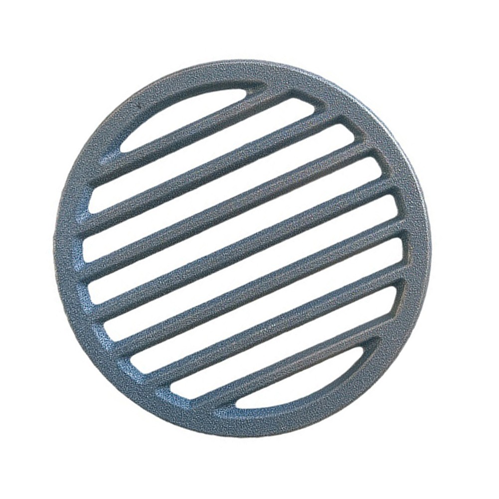 Round Cast Iron Fire Grate for Fireplace Support Logs for Even Burning