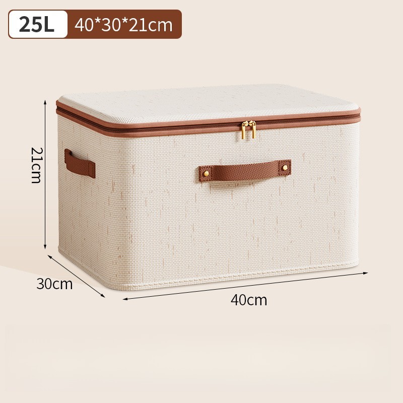 Foldable Storage Box Dustproof Clothes Box Household Item Organizer For Bedroom - Picture 15 of 17