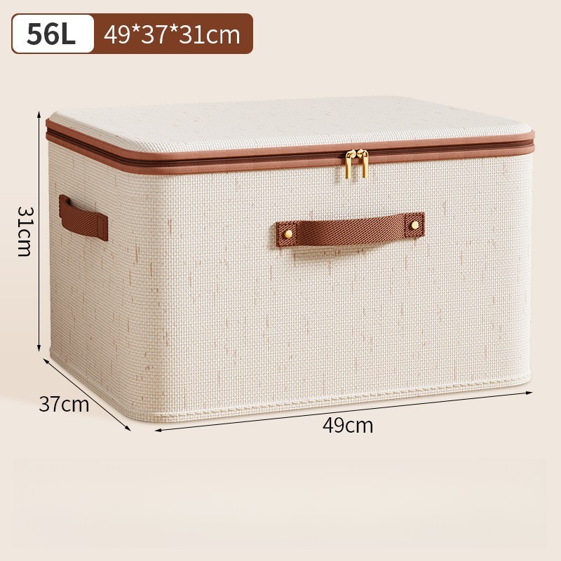 Foldable Storage Box Dustproof Clothes Box Household Item Organizer For Bedroom - Picture 17 of 17