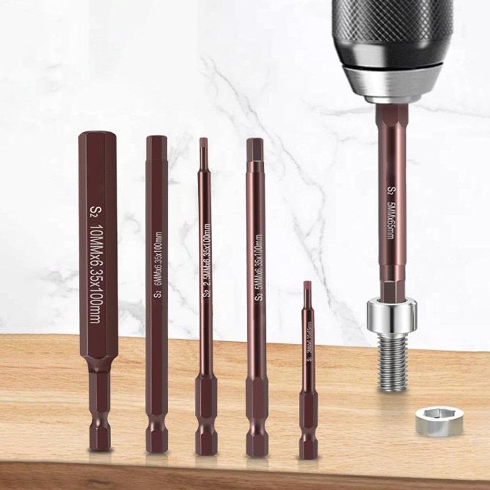 Magnetic Hex Head Screwdriver Bits 8pcs Set for Electric and Cordless Drills