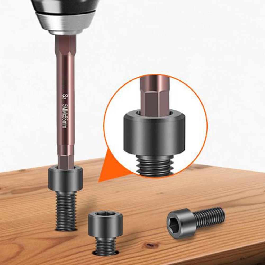 Magnetic Hex Head Screwdriver Bits 8pcs Set for Electric and Cordless Drills