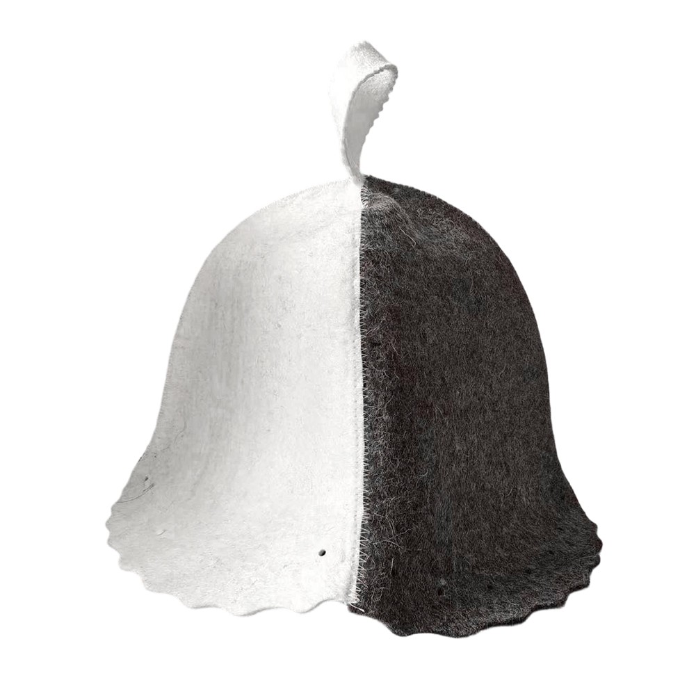 Pilot Sauna Hat for Men Made of 100 Felt for Sauna Hair and Ear Protection