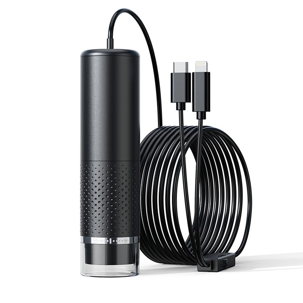 1600X Digital Microscope for For ANDROID and For IOS Phones with 8 LED Lights