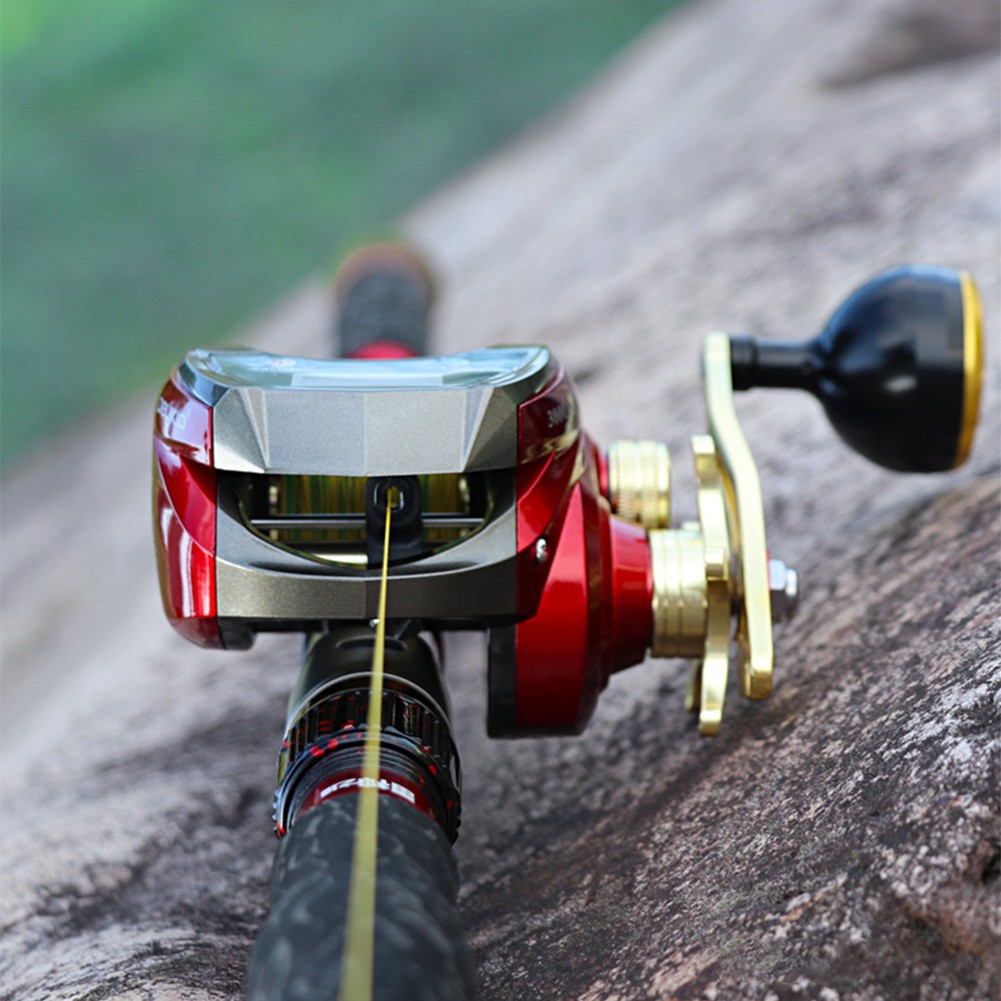 Digital Count Carbon Fiber Casting Reel Magnetic Brake System For Sea Fishing - Picture 28 of 38