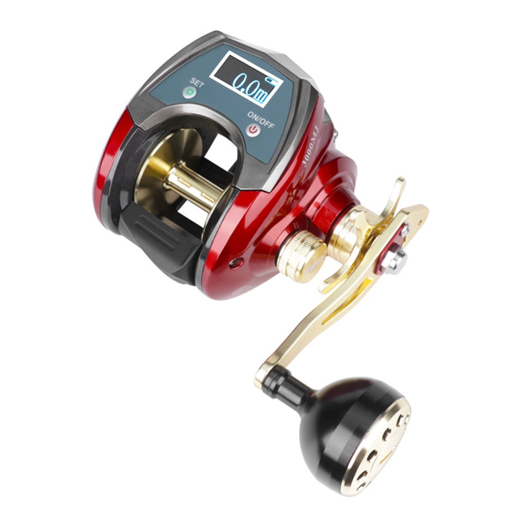 Digital Count Carbon Fiber Casting Reel Magnetic Brake System For Sea Fishing - Picture 37 of 38