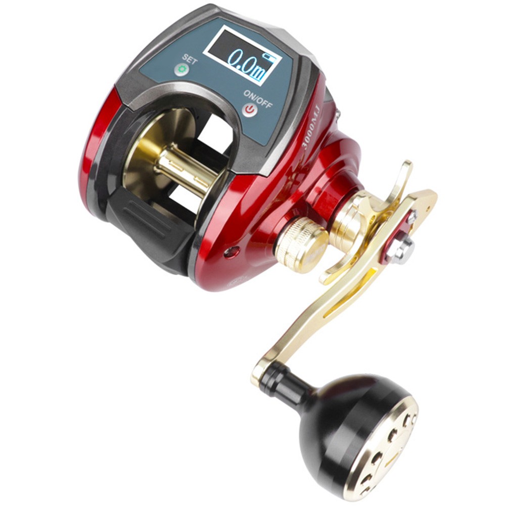 Digital Count Carbon Fiber Casting Reel Magnetic Brake System For Sea Fishing - Picture 36 of 38