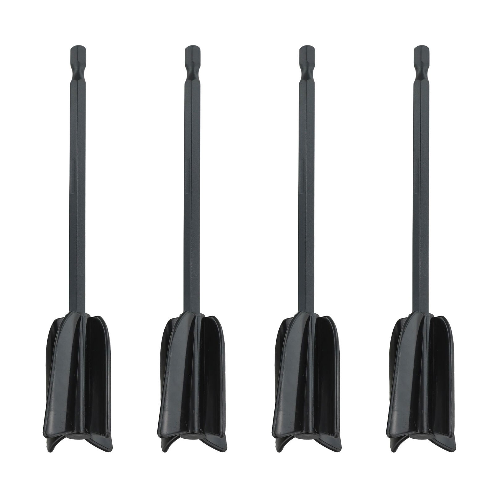 Effortlessly Mix Epoxy and Paint with Standard Hex Shank Resin Paddles Set of 4