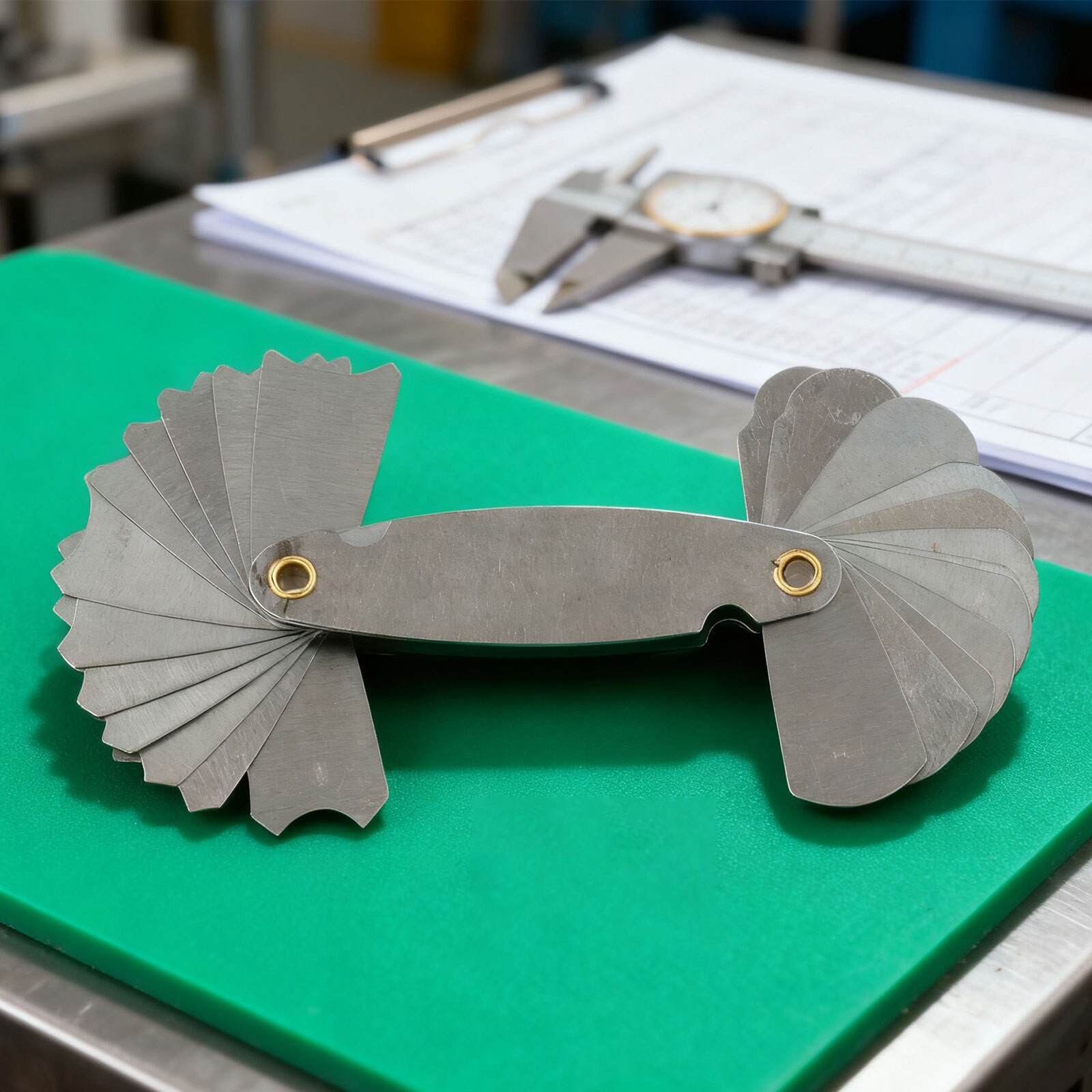 Professional Radius Gauge for Shaft Processing and Steel Pipe Inspections