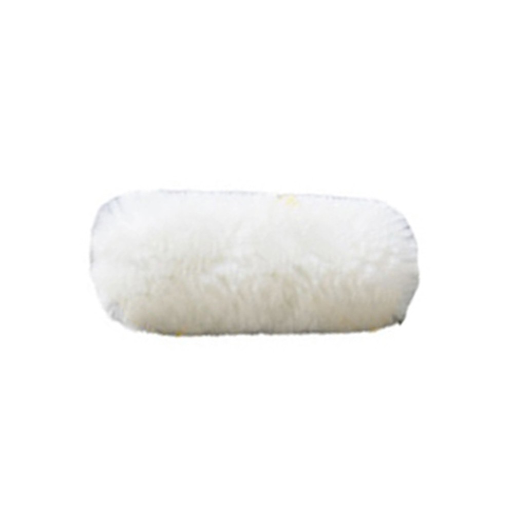 2 Inch Wool Roller Brush for Painting with Comfortable Non Slip Grip Handle
