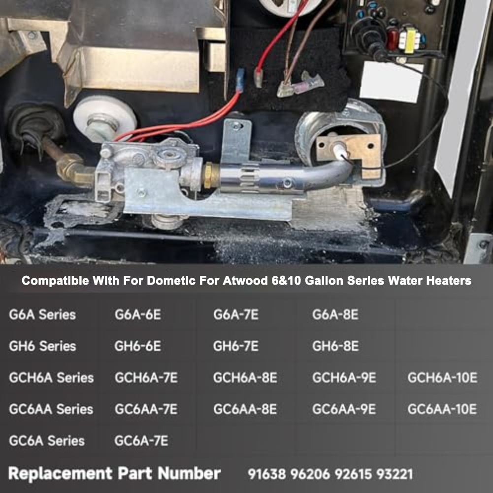 Water Heater Burner Tube for Dometic For Atwood Adjustable Air Shutter - Picture 3 of 5