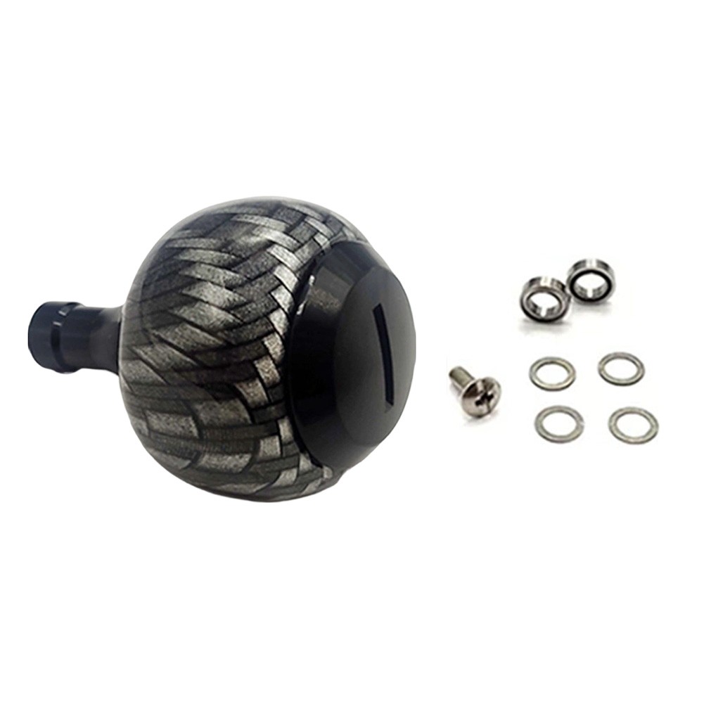 Fishing Trips Fishing Reel Knob CNC Aluminum Knob Carbon Fiber Material