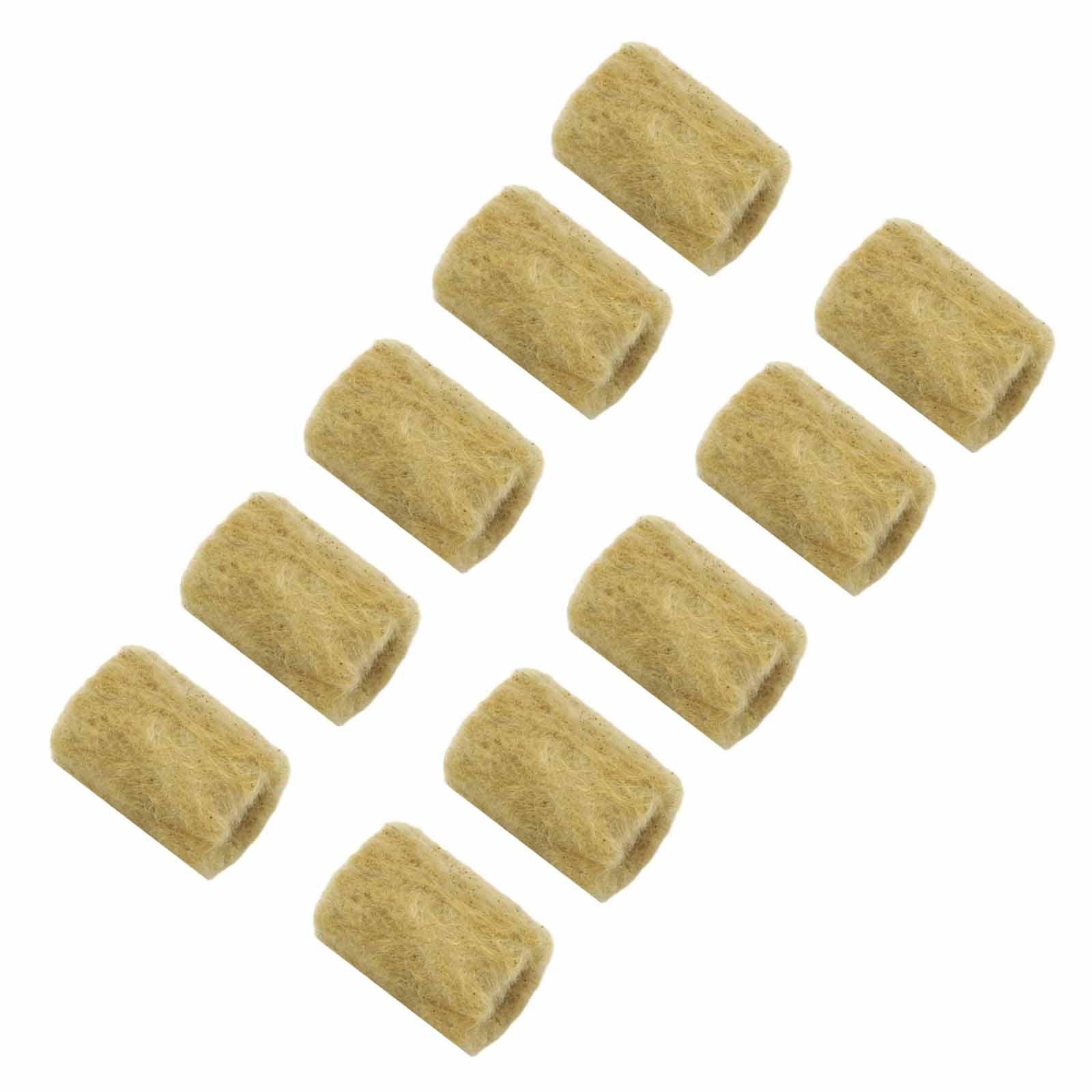 Rock Wool Substrates for Hydroponics Efficient Moisture Retention Size 27x20 mm